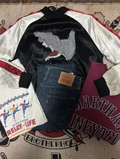 スカジャン Levi's501 90's TEE カレッジスウェットのサムネイル