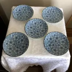 未使用！　大き目の小皿　5枚のサムネイル