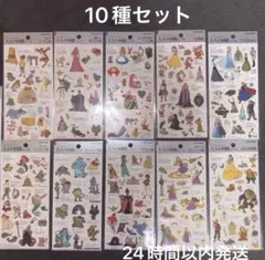 【正規品】大人の図鑑シール ディズニー プリンセス アナと雪の女王 10点セット