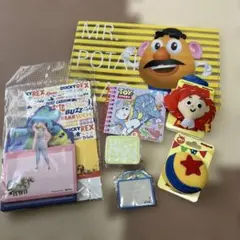 トイストーリー　セット　付箋　バッジ