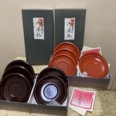 美品】白木屋漆器店 会津塗り銘々皿5枚 - メルカリ