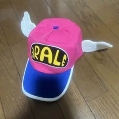 ARAE 翼付きピンクキャップ