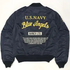 2025年最新】AVIREX カラー：ブルー系 MA-1・フライトジャケットの人気