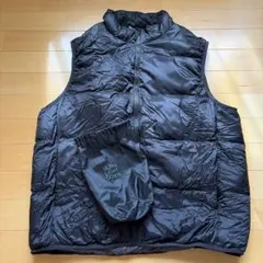 ウルトラライトダウン ベスト 黒