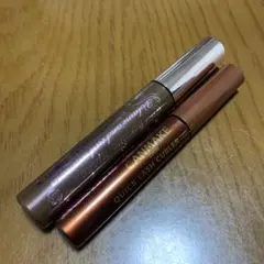 マスカラ 2本 セット ブラウン