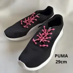 PUMA スニーカー 29cm SOFTFOAM+ ブラック 黒 プーマ