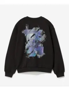 アートモチーフバックプリントスウェット(HARE)