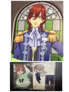 うたプリ　寿嶺二　アクスタ　キングダム　ちびキャラ　3つセット