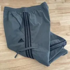 adidas アディダス　ナイロン　リップストップ　7部丈　パンツ