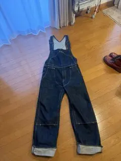 1900年初頭 vintage denim overall サイドシームレス 1900年初頭 vintage denim overall サイドシームレス - メルカリ