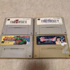 スーパーファミコン ゲームソフト 4本セット