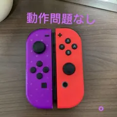 Nintendo Switch ジョイコン ツムツムカラーL/ネオンレッド
