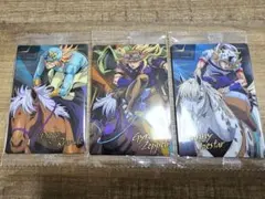 新品未開封　ジョジョウエハースカード新品未開封　3枚　7部セット　SBR