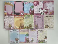 バラ29♡サンリオ♡キティ 海外限定 バラメモ 詰め合せ 14枚