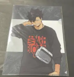 ハイキュー　東武動物公園　クリアファイル　黒尾鉄朗