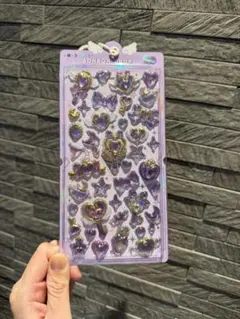 クーリア最新作 正規品 ボンボンドロップシールマジカルパープル