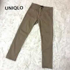 最終価格　ユニクロ ベージュ スキニーパンツ ストレッチのサムネイル