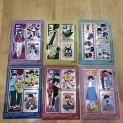 らんま1/2 ローソンコラボ　クリアシート　全6種セット