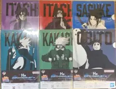一番くじ NARUTO-ナルト- 疾風伝 心を写す赤き瞳 H賞 全6種コンプ