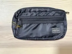 PORTER ブラック ポーチ 仕切り付き