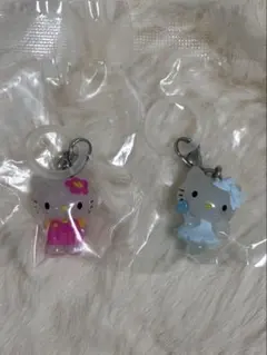 〔新品未開封〕ハローキティ めじるしアクセサリー　2個セット