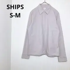【美品】シップス シャツ ブラウス 綿 シンプル オフィス カジュアル 通学 Mのサムネイル