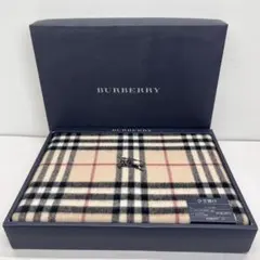 K◆ BURBERRY ウールひざ掛け BB4050 75×150cm ※訳ありのサムネイル