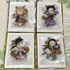 鬼滅の刃 ハロウィン 2025 アクリルスタンド 蜜璃 しのぶ カナヲ 禰豆子