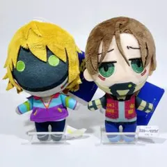 ミルキー☆サブウェイ カート＆マックス ちまっとさんぬいぐるみ 2点