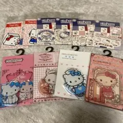 ハローキティアクリルキーホルダー　ステッカーセット