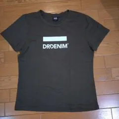 ドクターデニム　ロゴ半袖Tシャツ　カーキのサムネイル