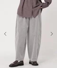 『新品』スタディオクリップ　先染めコーデュロイパンツ　グレー