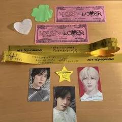 txt act tomorrow 銀テ星ハートクローバーボムギュトレカセット