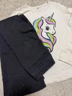 H＆М　ユニコーン　セット　パンツ　美品