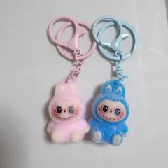 ラブブLABUBUウサギキャラクター キーホルダーセット訳あり