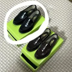 HARUTA ハルタ ガチャ ローファーコレクション ノーマル ローファー　黒