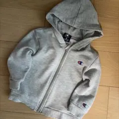 Champion ジップアップパーカー グレー 95