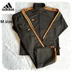 極美品　adidas　セットアップ　ビンテージ　ジャージ　レトロ　グレー