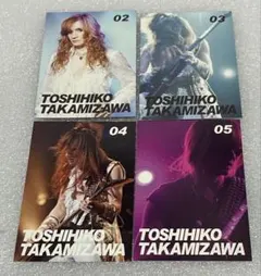 高見沢俊彦　トレーディングカード　4枚セット　アルフィー　タカミー