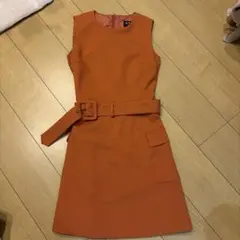 【最終値下げ！】To b. by agnes b. レトロ膝丈ワンピースSサイズ