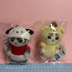 mofusand×サンリオキャラクターズ マスコット　ポムポムプリンver mofusand×サンリオキャラクターズ マスコット(ポムポムプリン