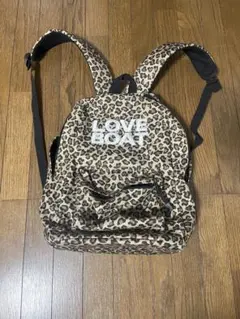 LOVE BOAT ヒョウ柄リュック