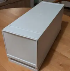 ホワイト引き出し付き収納ケース