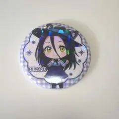 狼嵜光 缶バッジ ぷちちょこ ふわもこアニマルver. メダリスト