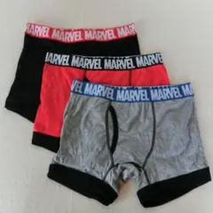 M　MARVEL ボクサー　綿混　前開き　3枚セット　３色　p0765のサムネイル