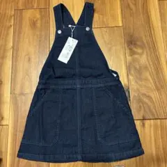 【新品】Petit Bateau デニムジャンパースカート 128cm