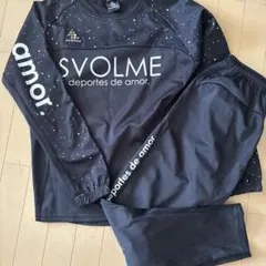 SVOLME ピステ上下セット ドット柄