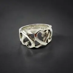 Tiffany ティファニー トリプルハートリング 8号 - メルカリ