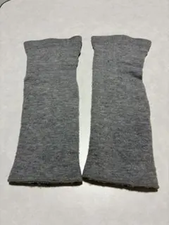【極厚】レッグウォーマー グレー 防寒 冷え性対策 暖かい 厚手のサムネイル