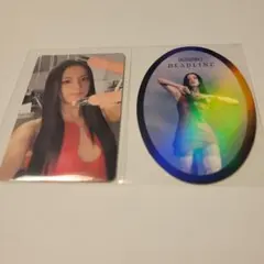 blackpink deadline 封入トレカ　ステッカー　ジス